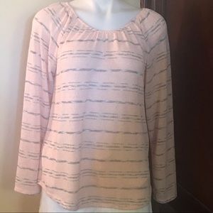 🆕 Cocolove Pink/Gray Long Sleeves Top-Med